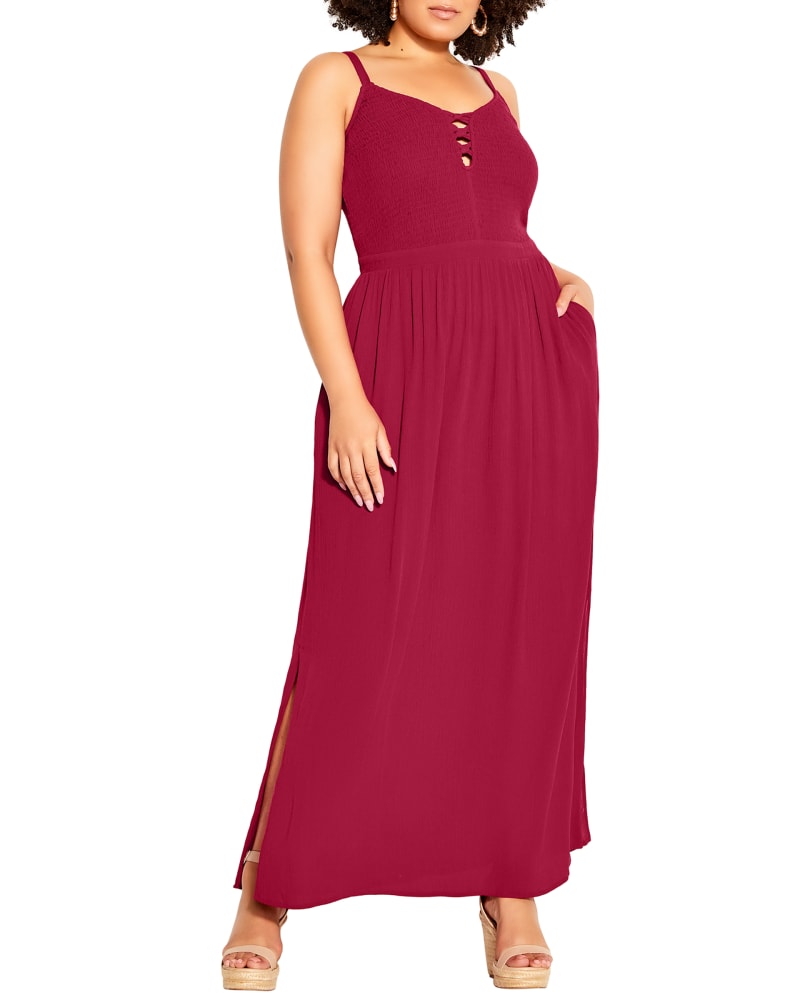 Plus size model wearing  by City Chic | Dia&Co | dia_product_style_image_id:201402